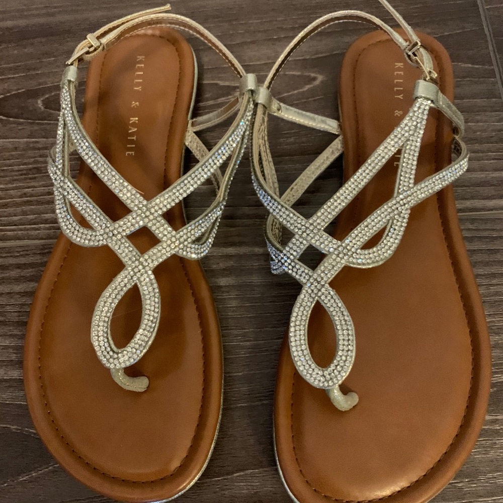 Rhinestone Sandals